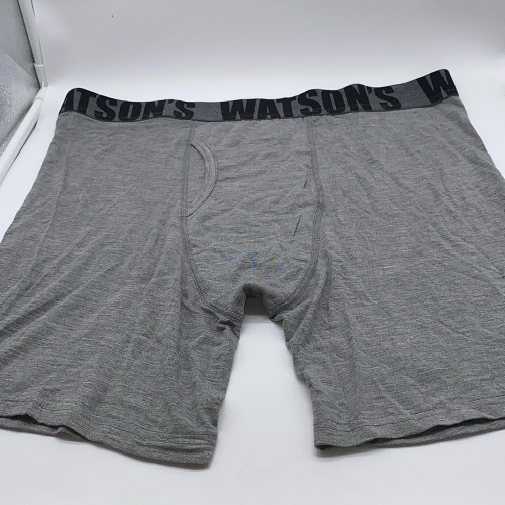 Watson’s Men’s Boxer Briefs Size XL Solid Grey New